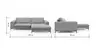 Ecksofa Solano - 1,75-Sitzer mit Longchair Rechts, Stoff, Mango
