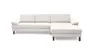 Ecksofa CALM Move - 2,5-Sitzer, Ecke rechts, Microfaser, Creme