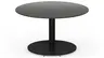 Couchtisch Camas - LBH ca. 75x75x42 cm, Keramik, Schwarz