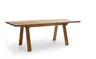 Esstisch Mileto - LB ca. 220 x 100 cm, Asteiche massiv, Geölt, Naturdesignplatte