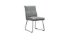 Stuhl Dinner - Stoff, Grau