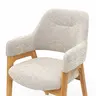 Armlehnstuhl Flore 1 - Stoff, Creme