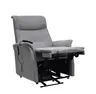 TV-Sessel MARCIO - Aufstehhilfe, Relaxfunktion, Stoff, Hellgrau