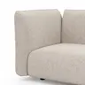Sofa Motone - 3-Sitzer, Stoff, Beige