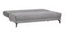 Schlafsofa Salema - 3-Sitzer mit Schlaffunktion (Liegefläche ca. 150x200cm), Stoff, Hellgrau