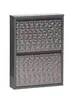 Schuhschrank - B ca. 50 cm, Dunkelgrau