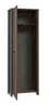 Garderobenschrank FEA - Vintage Dekor, Betonoptik