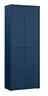 Schuhschrank FAID- B ca. 75 cm,  Schuhschrank, Blau