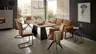 Freischwinger Elda - Leder, Cognac