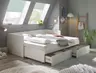 Funktionsbett- Liegefläche ca. 90x200 cm, Weiß