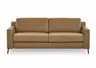 Sofa - 2,5-Sitzer, Leder, Braun