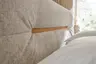 Boxspringbett Alpin - Liegefläche ca. 180x200 cm, Stoff, Graubeige