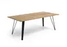 Esstisch - LB ca. 180x100cm, Balkeneiche massiv