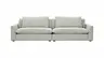 Sofa Ulf - 3,5-Sitzer, Cord, Hellgrau