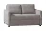 Sofa - 2-Sitzer, Schlaffunktion mit Bettkasten, Stoff, Cappuccino