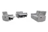 TV-Sessel Utah- Relaxfunktion, Chenille, Hellgrau