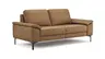  Sofa Anna - 2,5-Sitzer, Leder, Cognac