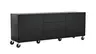 Sideboard Edge - Lack, Schwarz