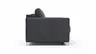 Sofa Nuoro - 2,5-Sitzer inkl. Schlaffunktion, Armlehne schmal, Stoff, Eisblau