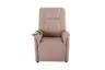 TV-Sessel MANDO - Aufstehhilfe, Relaxfunktion, Stoff, Grau-Beige