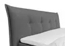 Boxspringbett HAROA- Liegefläche ca. 180x200 cm, Stoff, Grau, Bonell, Inkl. Topper
