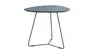 Ecktisch Fano - LBH ca. 59x50x50 cm, Fenix, Dunkelblau