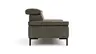 Sofa Hudson - 3-Sitzer, inkl. Kopfteil verstellbar, Leder, Braungrün