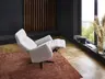 Sessel - Relaxfunktion, Stoff, Beige