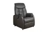 TV-Sessel MARIN - Aufstehhilfe, Relaxfunktion, Leder, Dunkelbraun
