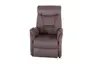 TV-Sessel MALEK - Relaxfunktion, Stoff, Braun