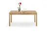 Esstisch- LB ca. 160-200x80 cm, Ausziehbar, Eiche, Massiv, Geölt