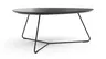 Couchtisch Fano - LBH ca. 87x78x33 cm, Fenix, Schwarz