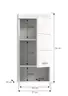 Hängeschrank - B ca. 37 cm, Weiß, Weiß Hochglanz