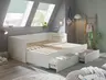 Funktionsbett- Liegefläche ca. 90x200 cm, Weiß