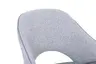 Stuhl MERIEM - drehbar, Stoff, Grau
