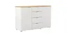 Kommode Colorado Beimöbel - BHT ca. 135x87x43 cm, Weiß