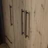 Drehtürenschrank FATHIE- B ca. 144 cm, Eiche Dekor Artisan