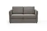 Sofa PRO FLEXX - 2-Sitzer inkl. Schlaffunktion, Stoff, Taupe