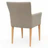 Armlehnstuhl Cosyra - Stoff, Beige