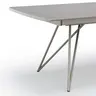 Esstisch Sedana - ausziehbar, LB ca. 200x100 cm, HPL, Grau