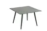 Couchtisch - LB ca. 60x60 cm, Grau, Schwarz, Baumkante