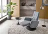 TV-Sessel - Größe S, Relaxfunktion, Kopfteil verstellbar, Stoff, Marine
