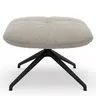 Hocker Unn - Stoff, Beige