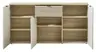 Sideboard - B ca. 180 cm, Kaschmir, Riva Eiche Nachbildung