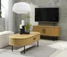 TV-Lowboard - B ca. 120 cm, Eiche Furnier, Natur