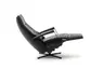 Sessel Possitano - motor. Relaxfunktion und Aufstehhilfe, Leder, Schwarz