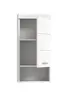 Hängeschrank - B ca. 37 cm, Weiß, Weiß Hochglanz