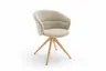 Sessel - drehbar, Stoff, Sand