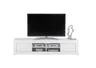 TV-Lowboard - mit Beleuchtung, B ca. 181 cm, Weiß