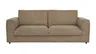 Sofa Stormy - 3-Sitzer, Stoff, Rauchbraun